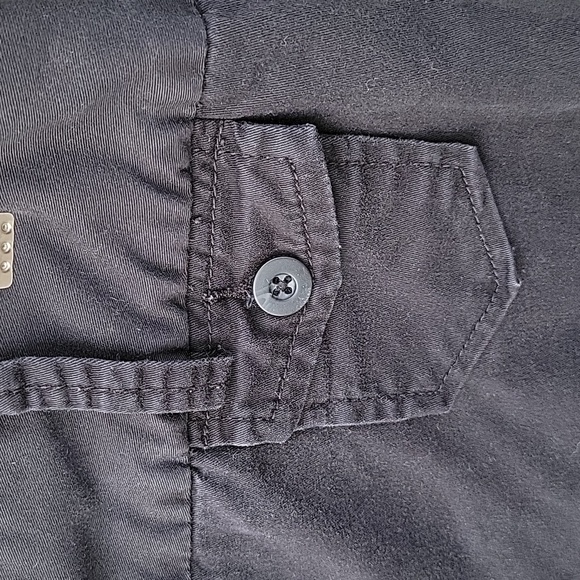 Vintage Black Style & Co Cotton Pants 10 Petite - Picture 2 of 7